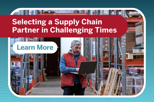 Selecting a Supply Chain Partner in Challenging Times and why Kenco should be your choice.