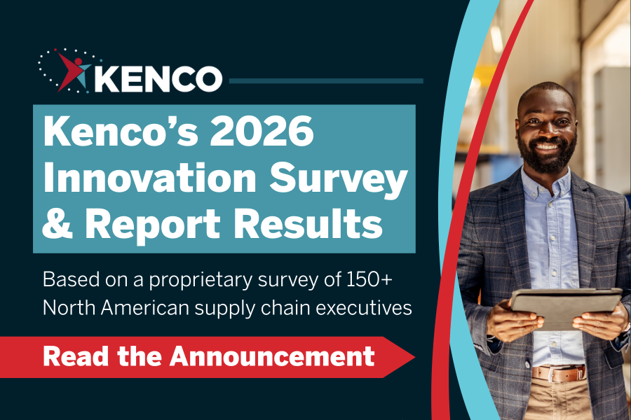 Thumbnail for Kenco’s 2026 Innovation Survey and Report Results highlighting AI, automation and innovation trends among 150+ North American supply chain executives