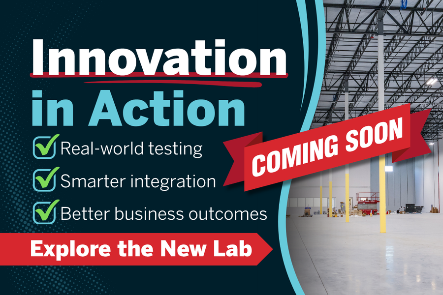 Kenco Innovation Lab in Chattanooga, Tennessee, provides real-world testing and integration of supply chain automation and warehouse technology.