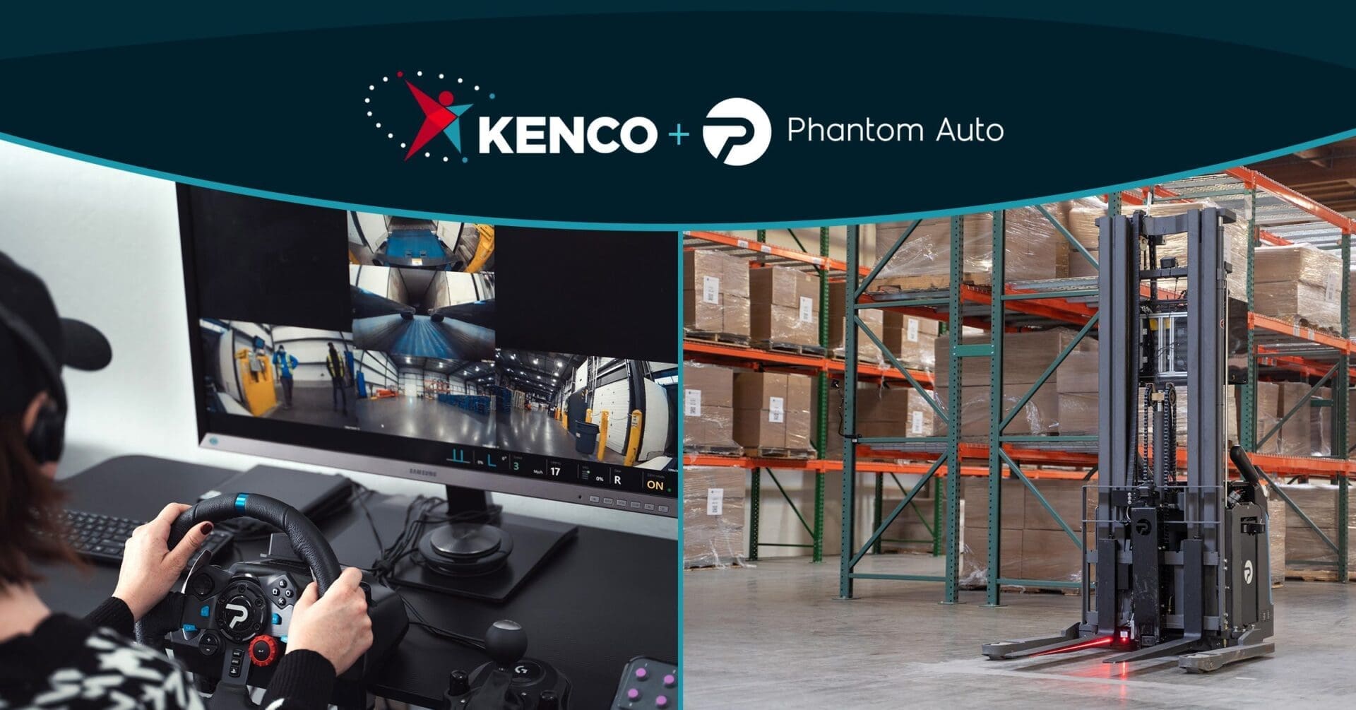 Kenco Deploys Phantom Auto's Remotely Operated Forklifts Kenco